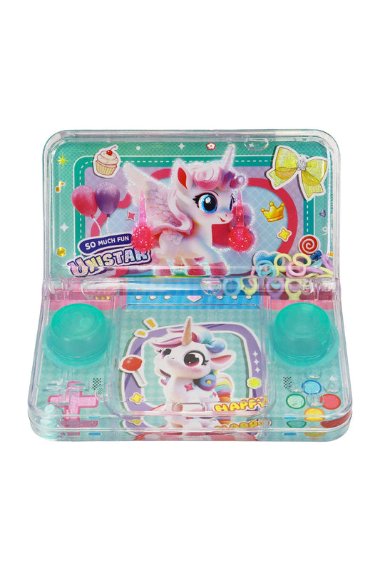 Unicorn Jelly Game Console Water Ring Toss Game