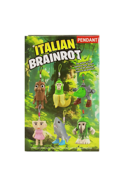 Brain Rot Figurine Lanyard Mystery Box