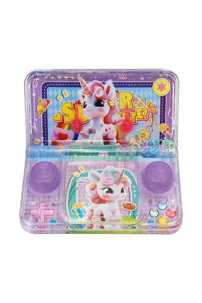 Unicorn Jelly Game Console Water Ring Toss Game