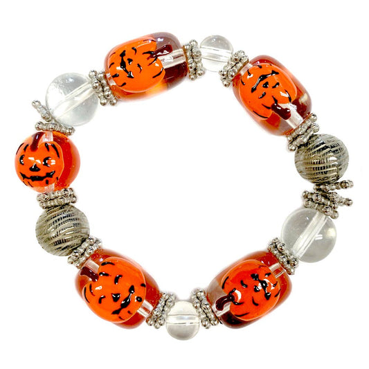 Halloween Beaded Bracelet