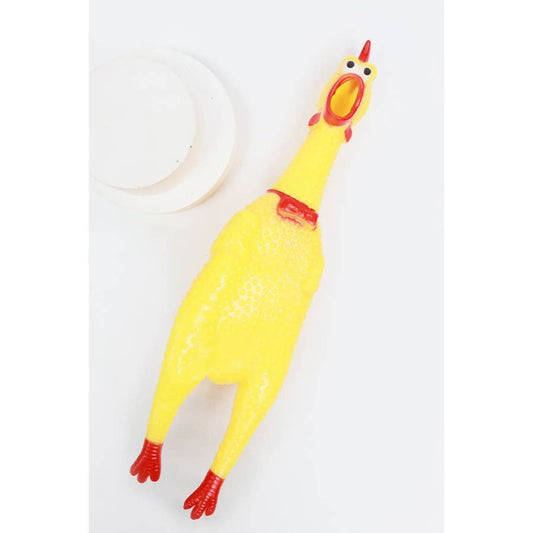 Rubber Chicken Shrilling Toy