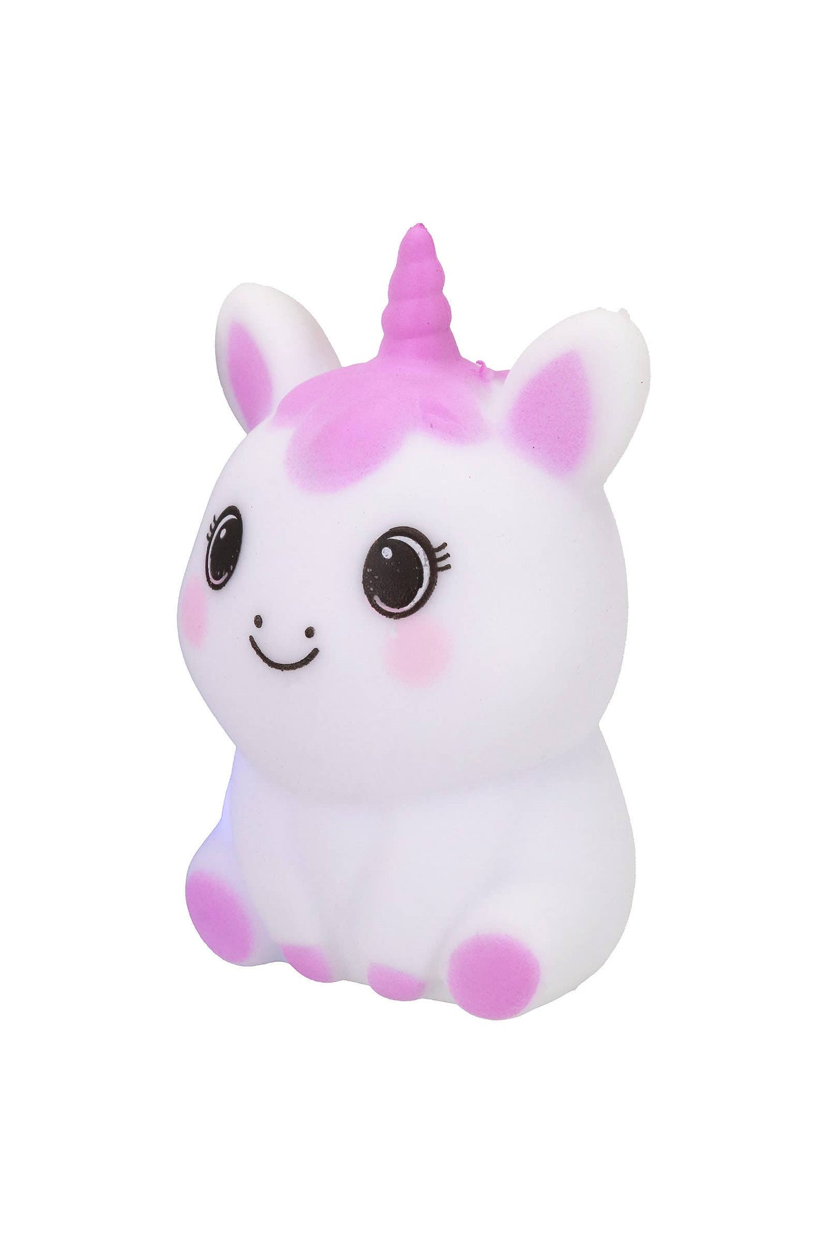 Cute Pastel Unicorn LED Light-Up Squishy Toy