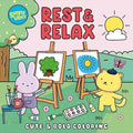 Rest & Relax Bold and Easy Coloring Book