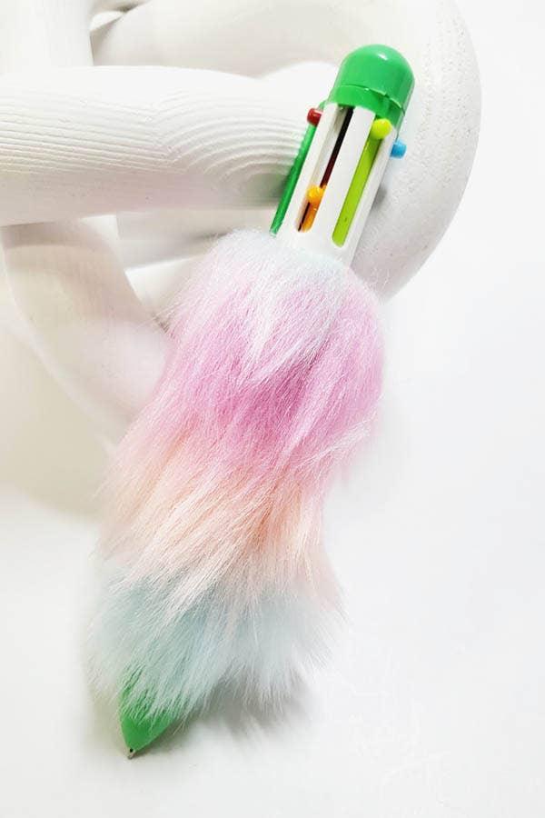 Rainbow Fur 6-Color Boxed Pen