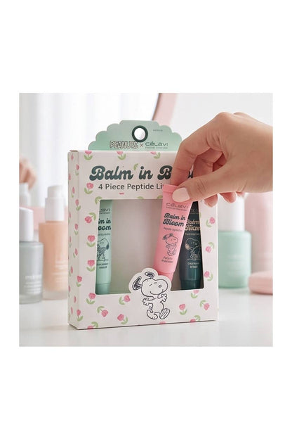 Balm in Bloom Peptide Lip Balm Set (4 Piece)