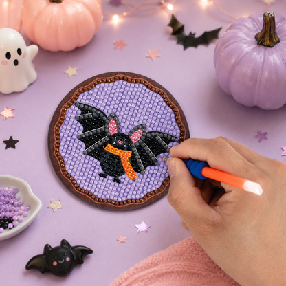Halloween Diamond Art Coaster Kit - Hocus Pocus
