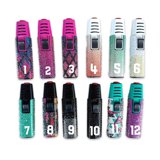Rhinestone Torch Stick Lighter