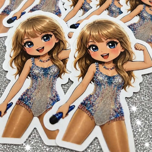 Pop Star Body Suit Sticker