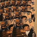 "Daddi, Throw Me Down the Stairs" Sticker