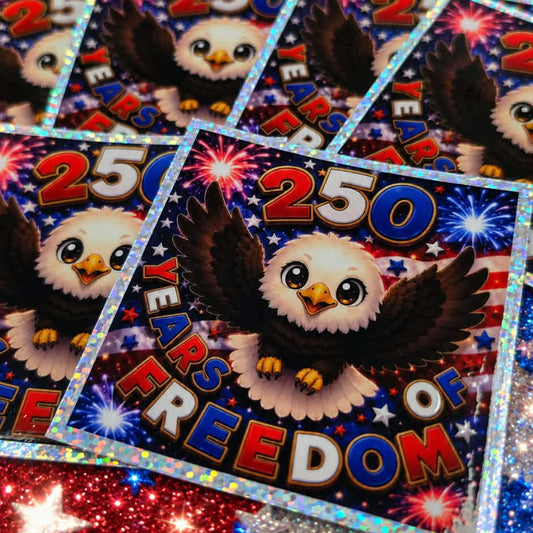 250 Years of Freedom Sticker (July 2026 Drop)