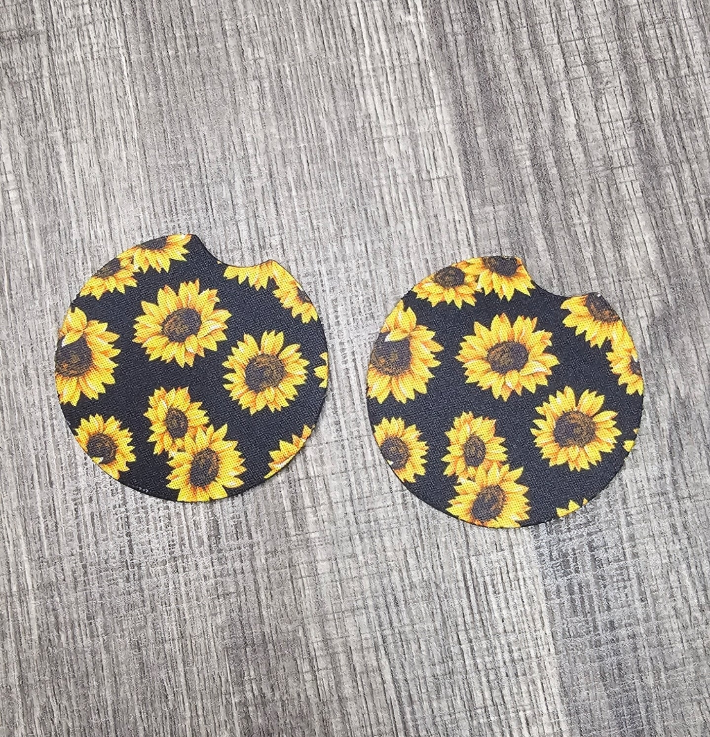 Car Coasters - Sunflowers