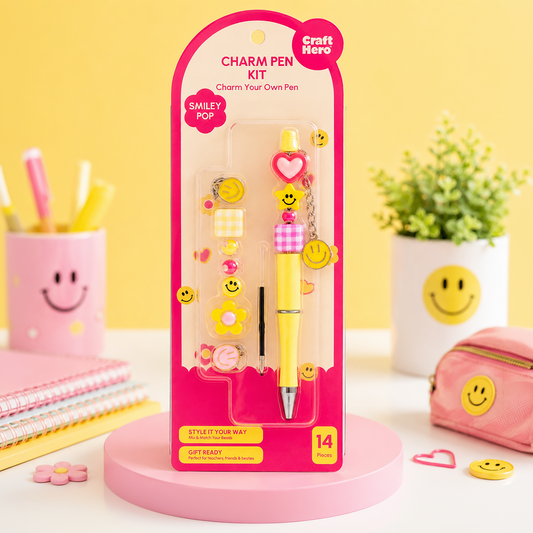 Bead Pen Kit - Smiley Pop