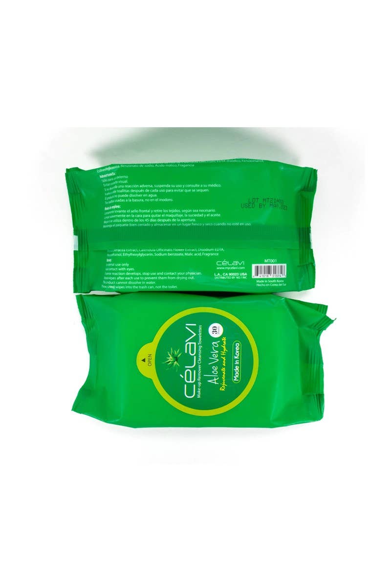 Aloe Vera Makeup Cleansing Towelette