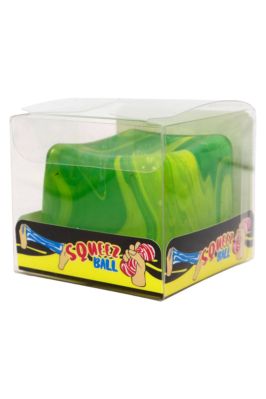 Marbled Cube Putty Filled Squishy