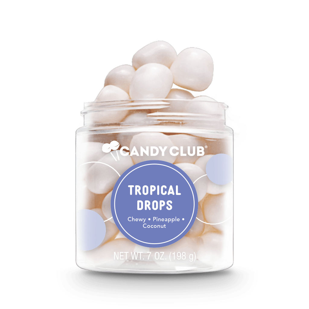 Tropical Drops: Gummy Candy Chews