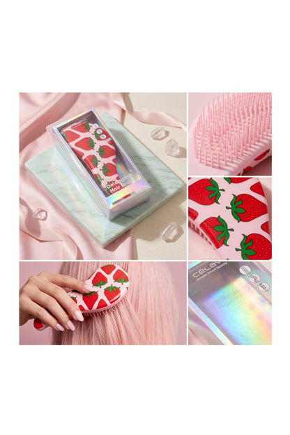 Strawberry Detangling Hair Brush
