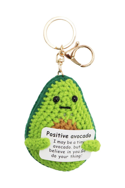 Emotional Support Food Crochet Key Chain