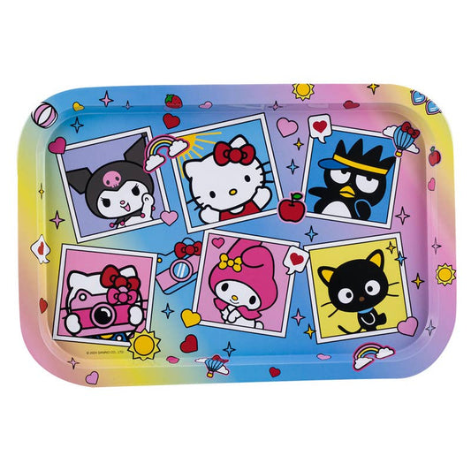 Hello Kitty and Friends Rainbow Rectangular Serving Tray