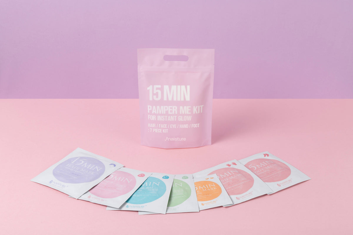 15 Min Pamper Me Home Spa Kit (7 Piece)