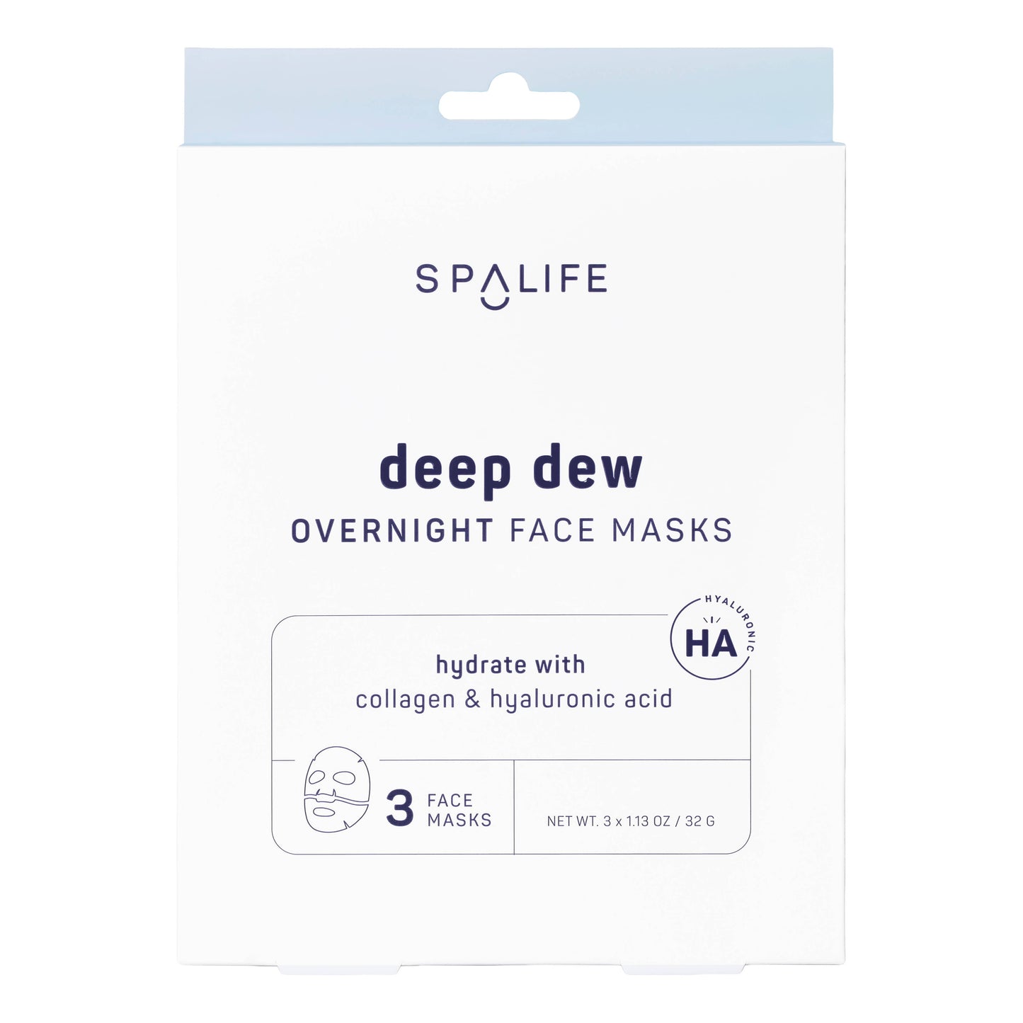 Deep Dew Hydrating Peelable Face Mask (3 pack)
