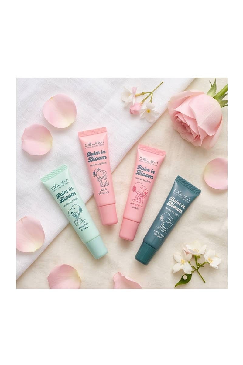 Balm in Bloom Peptide Lip Balm Set (4 Piece)
