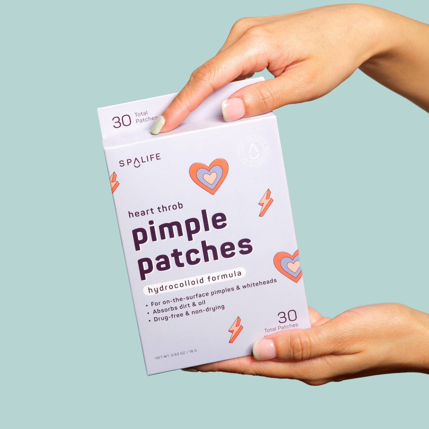 Heart Throb Hydrocolloid Pimple Patches