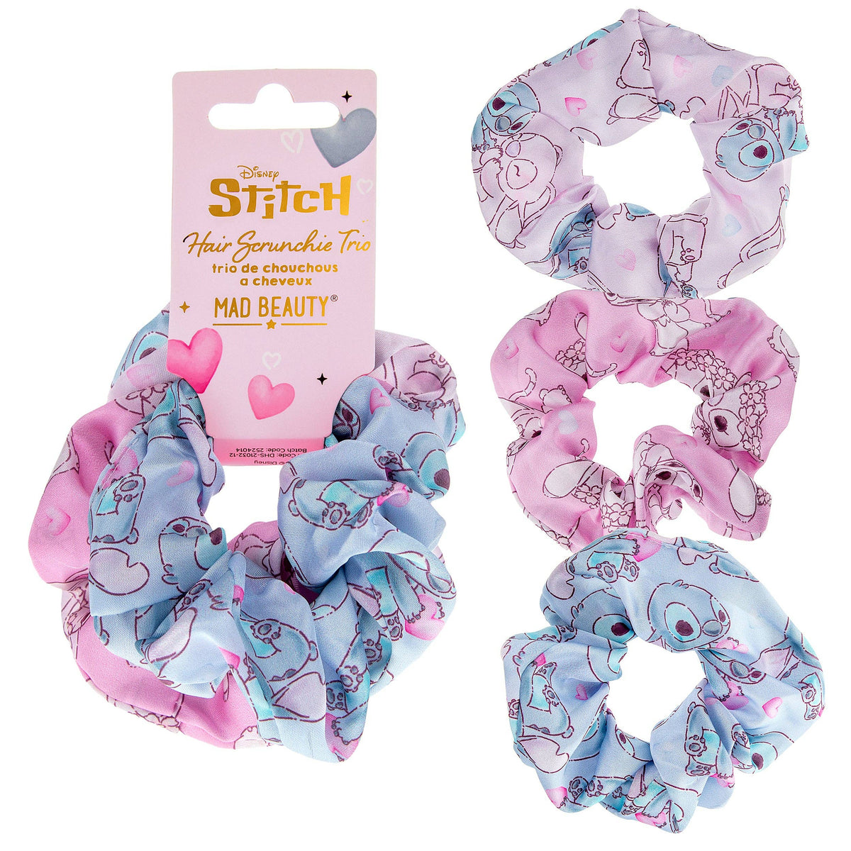 I Heart Stitch Scrunchie Trio