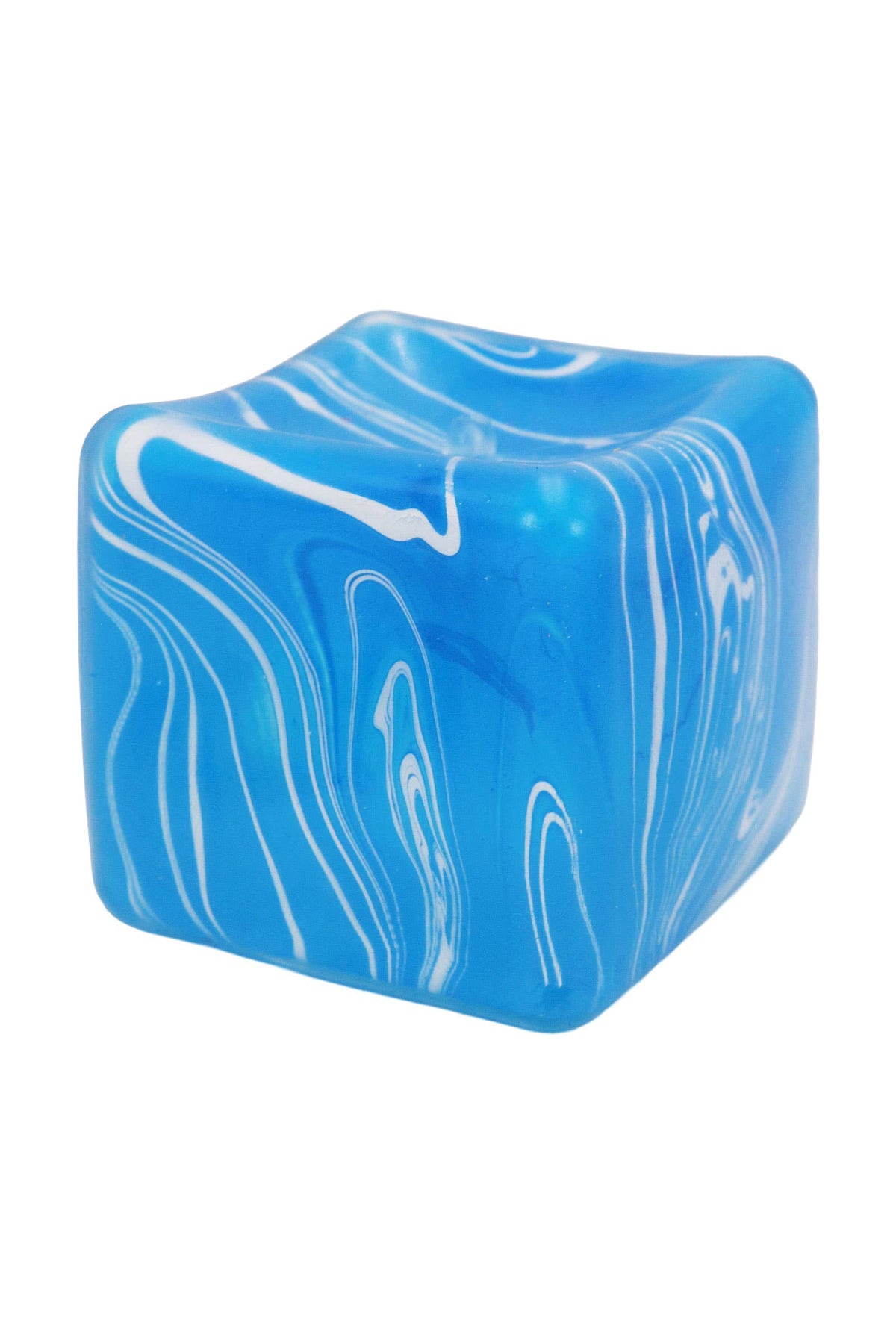 Marbled Cube Putty Filled Squishy