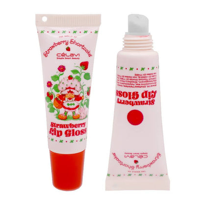 Celavi Strawberry Gloss Balm Duo w/ Charms