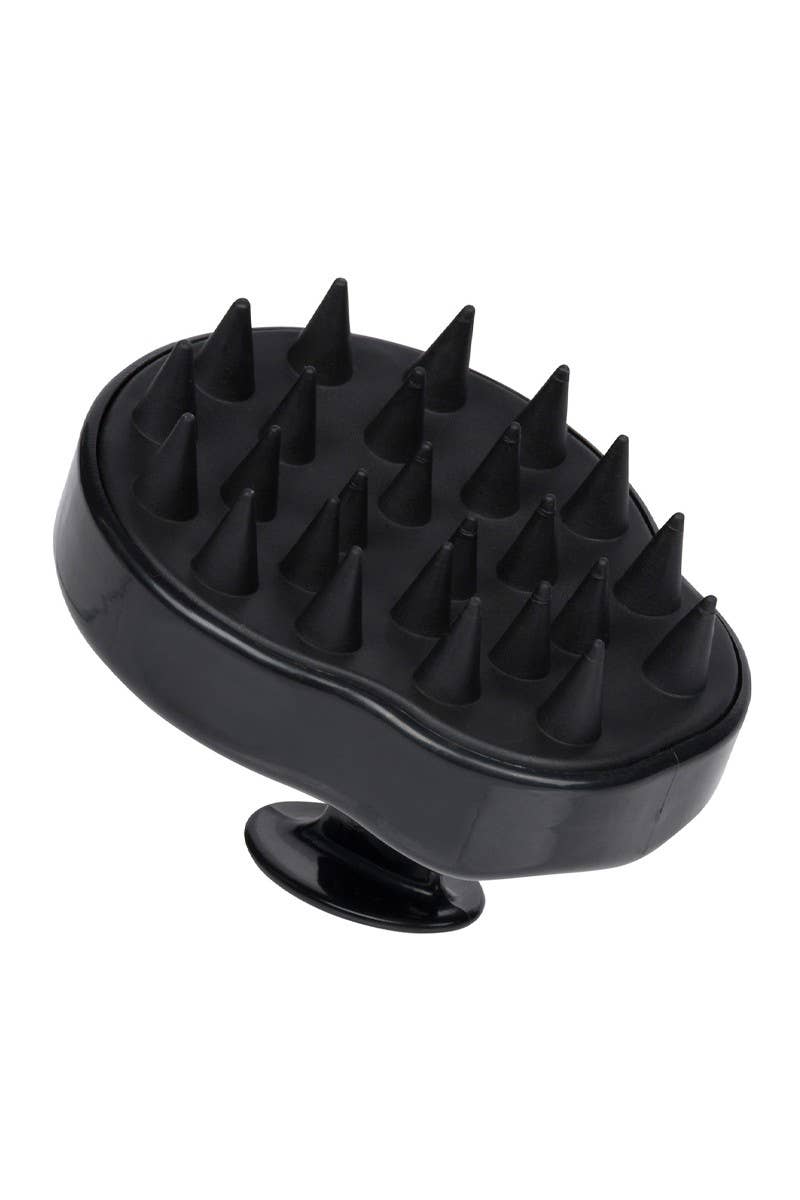 CALA Scalp Massaging Shampoo Brush - Black