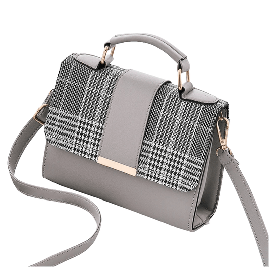 Plaid Design Purse