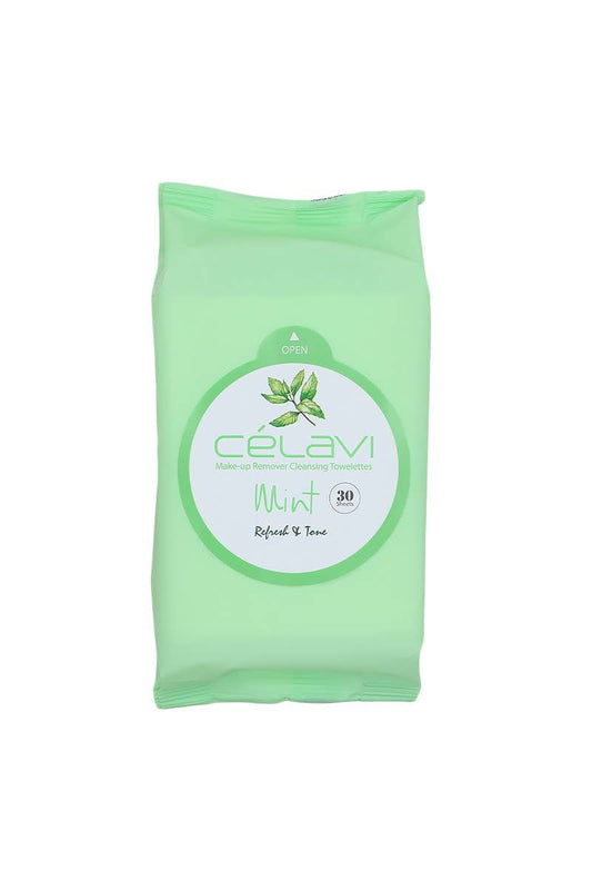 Celavi Mint Makeup Cleansing Towelette