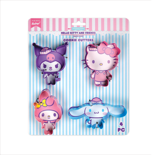 Hello Kitty® and Friends Snack Shop Cookie Cutters, Set of 4