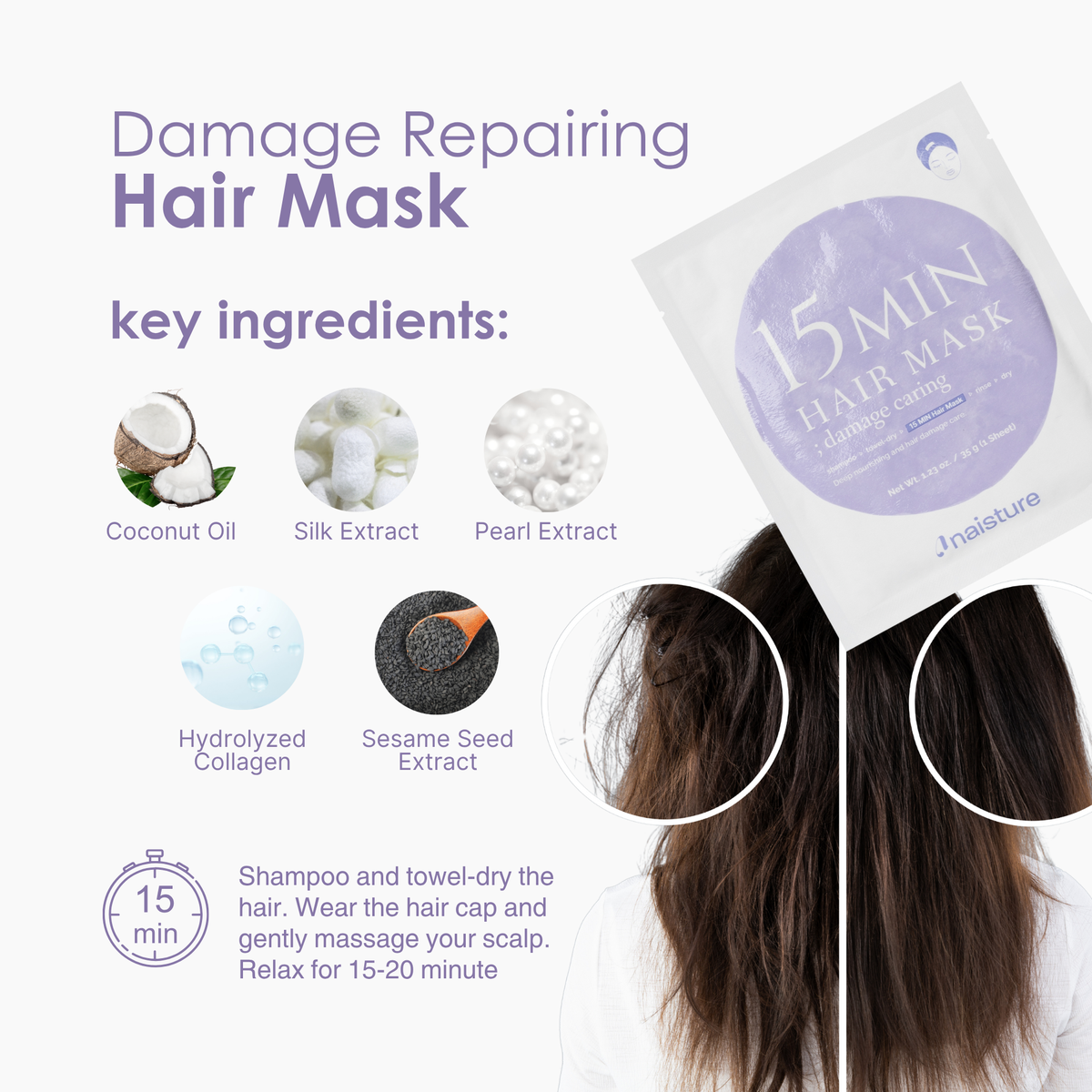 15 Min Pamper Me Home Spa Kit (7 Piece)