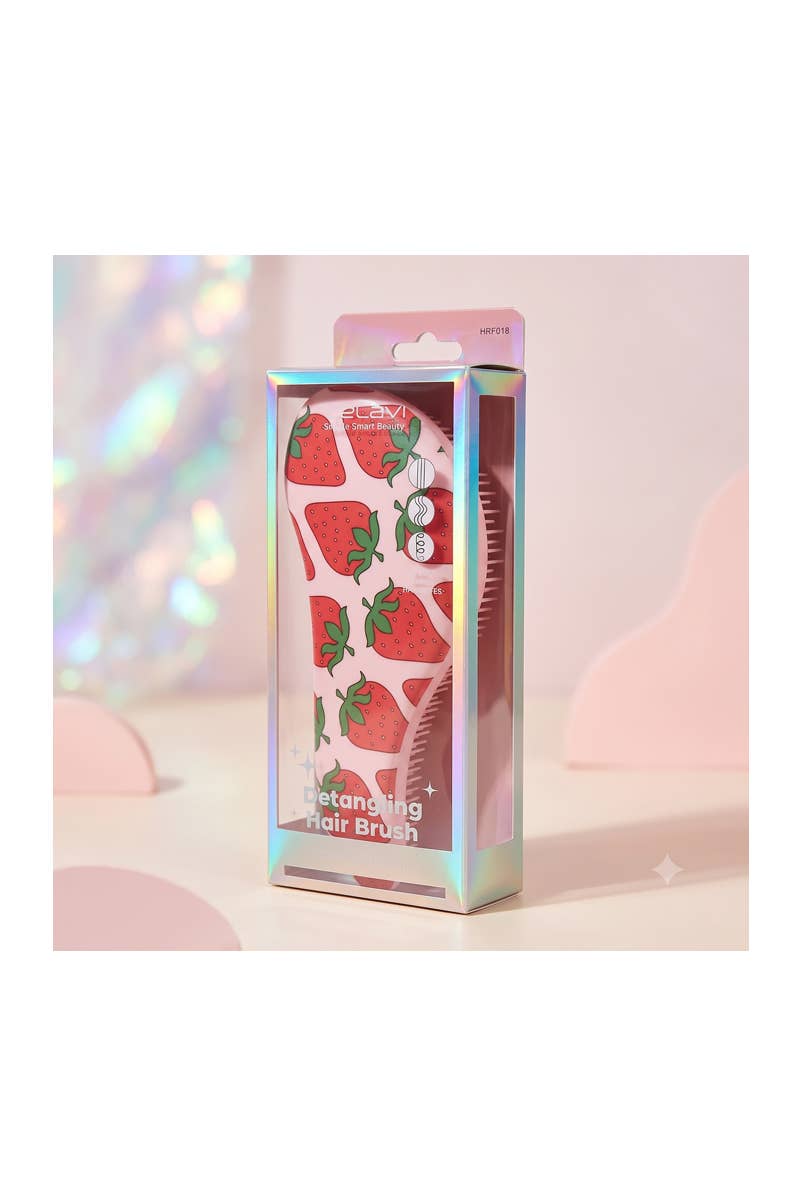 Strawberry Detangling Hair Brush