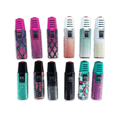Rhinestone Torch Stick Lighter