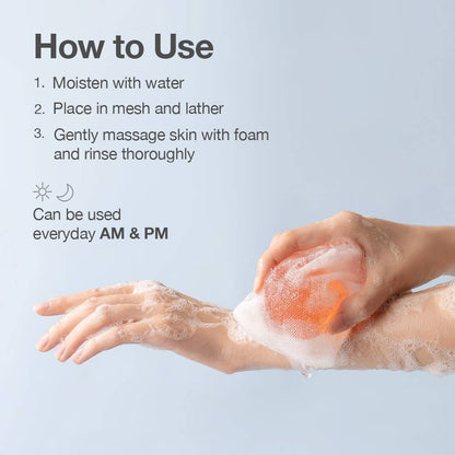 Exfoliating Aqua Jelly Ball Cleanser - Peachy Pink