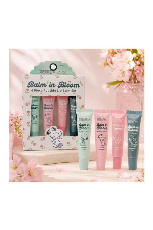 Balm in Bloom Peptide Lip Balm Set (4 Piece)
