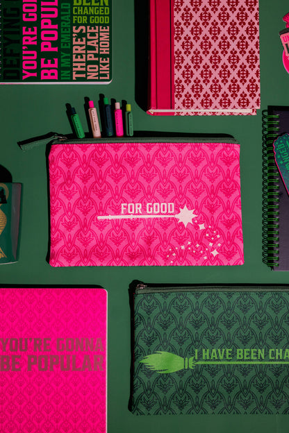 Wicked-Inspired Pencil Pouch, "I Have Been Changed for Good"