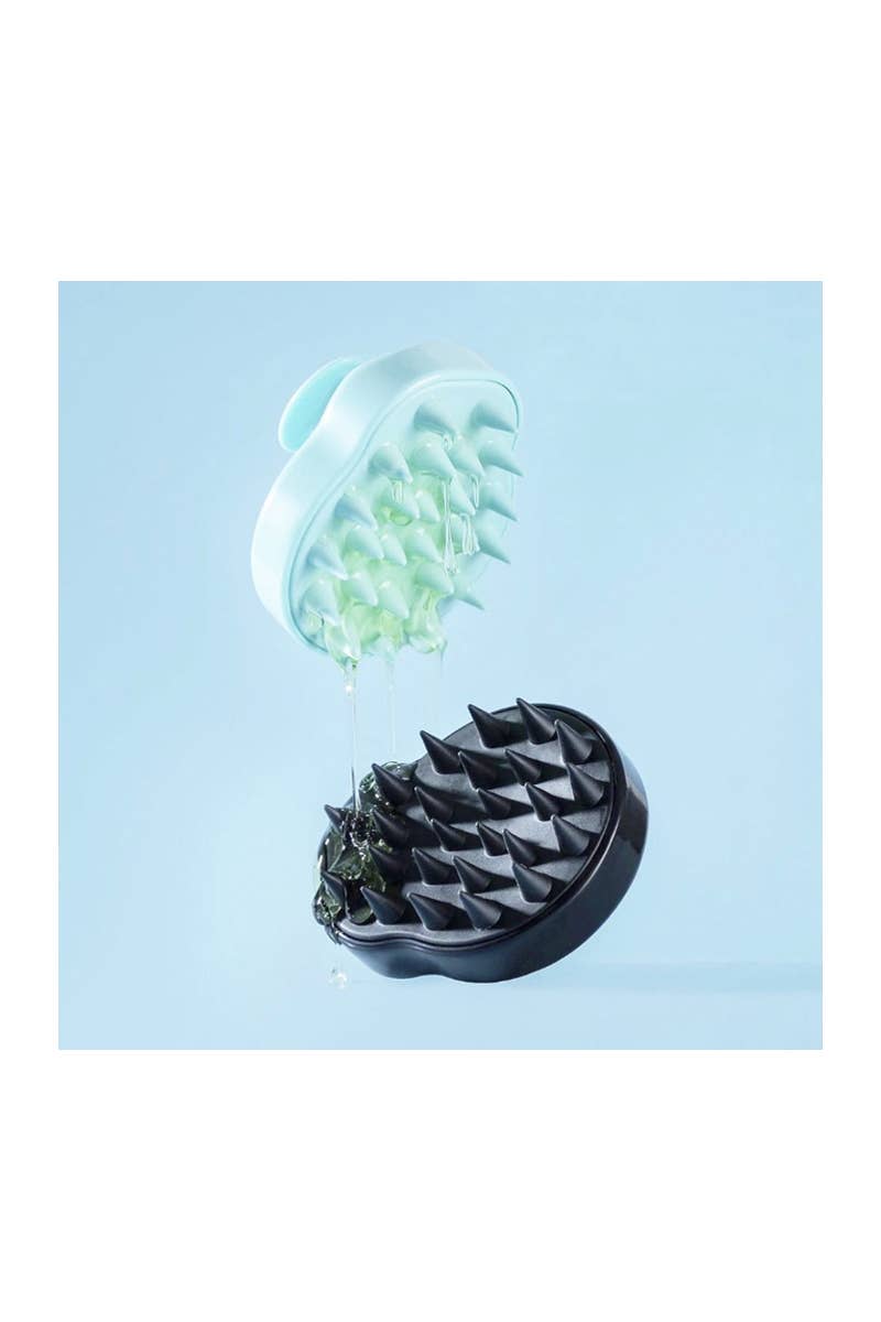 CALA Scalp Massaging Shampoo Brush - Black