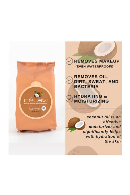 Coconut Makeup Cleansing Towelette