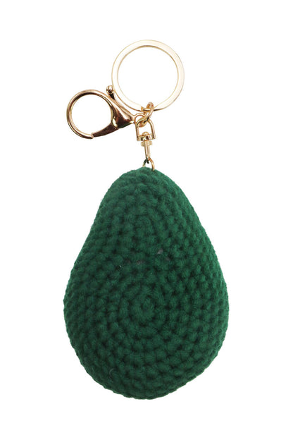 Emotional Support Food Crochet Key Chain