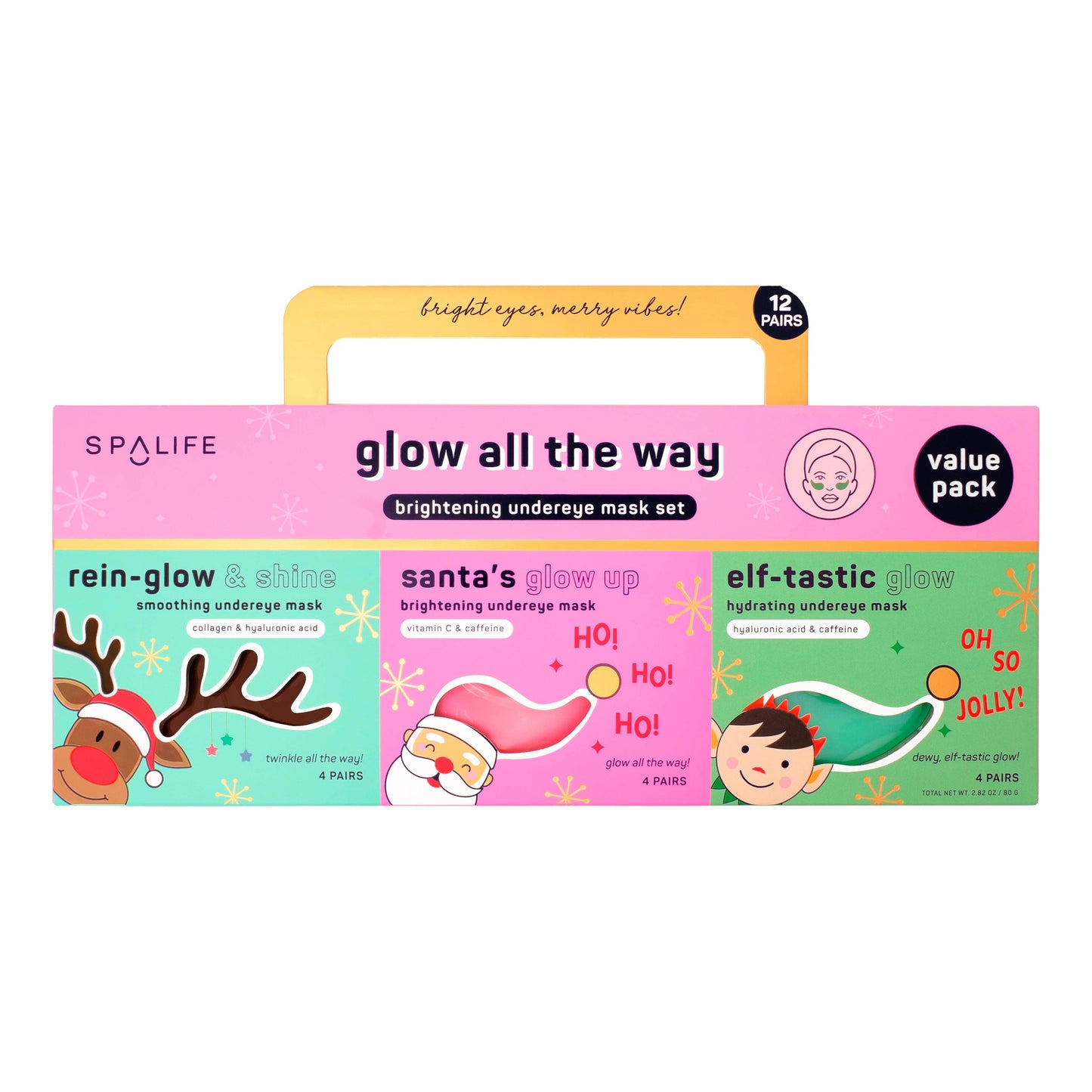 Glow All the Way Brightening Undereye Mask Set – Value Pack