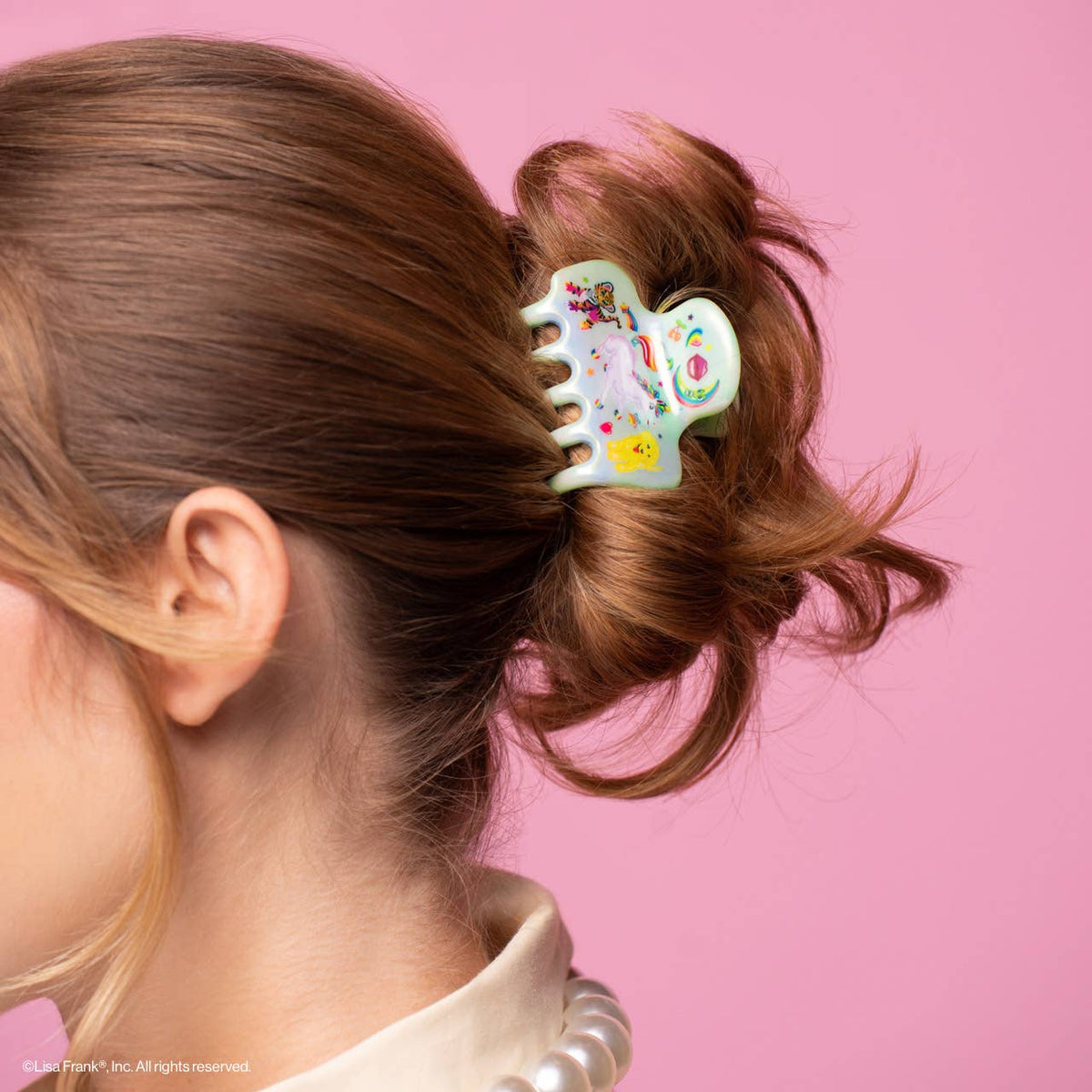 Lisa Frank x Kitsch Cloud Clip in Markie