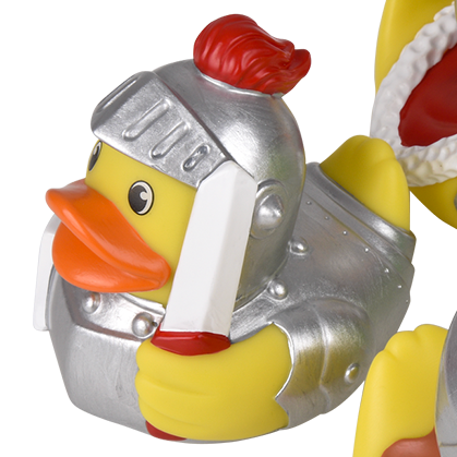 Medieval Duckies (3.5")