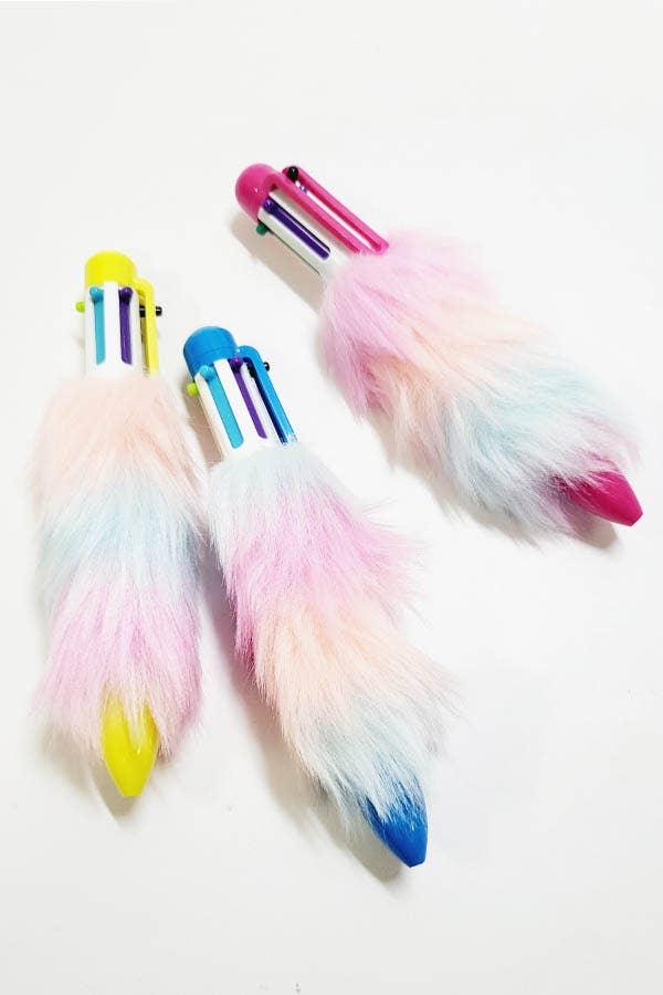 Rainbow Fur 6-Color Boxed Pen