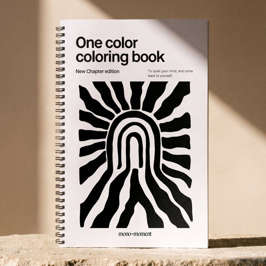 One Color Coloring Book - New Chapter Edition