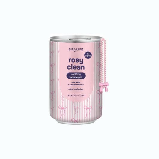 Rosy Clean Soothing Facial Wipes (20 ct)