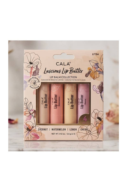 Luscious 4pc Butter Lip Balm