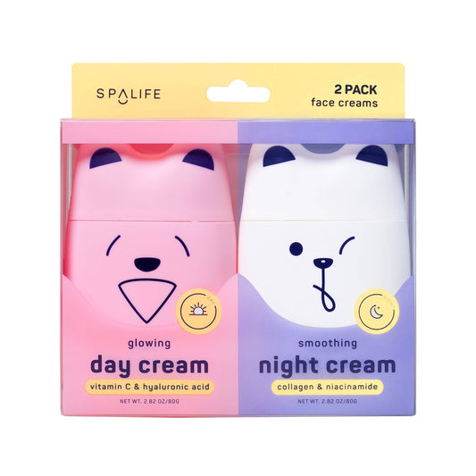 Glowing + Smoothing Day & Night Cream Duo